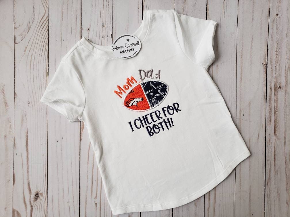 House Divided I cheer for both baby shirt - you choose teams