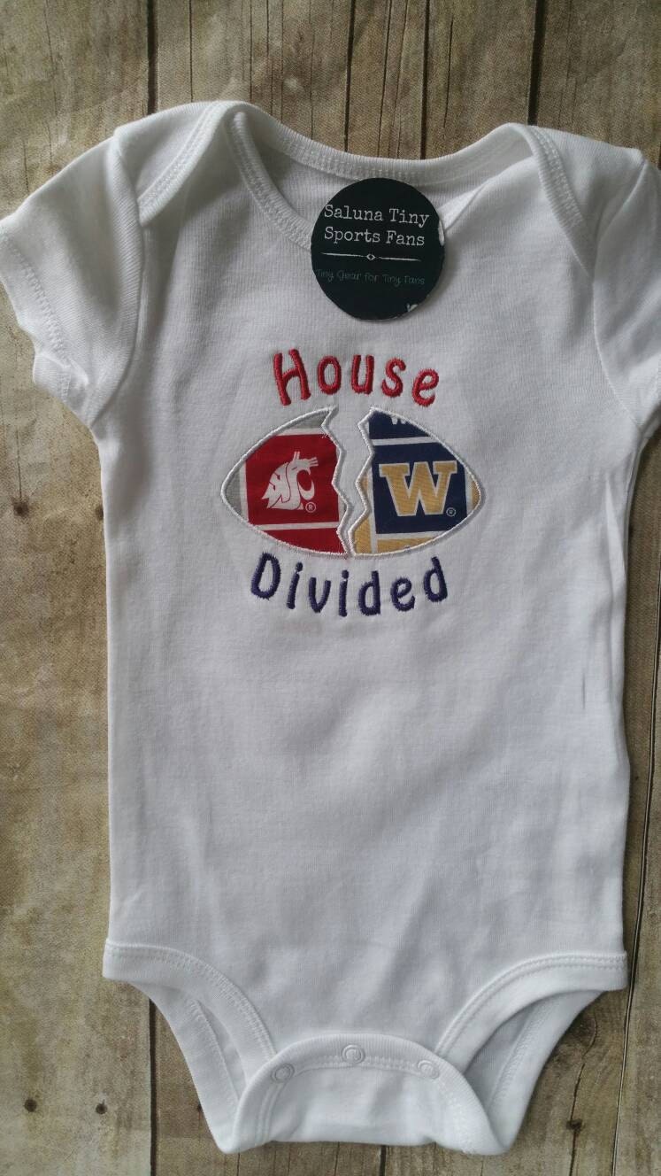 House Divided Football Shirt or Bodysuit • your choice of teams