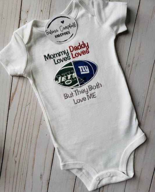 House Divided baby shirt or bodysuit you choose teams