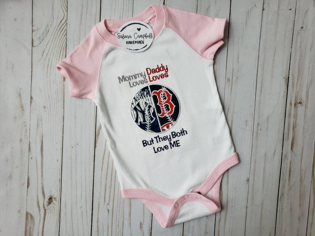 Baseball house divided baby bodysuit or shirt | you pick teams