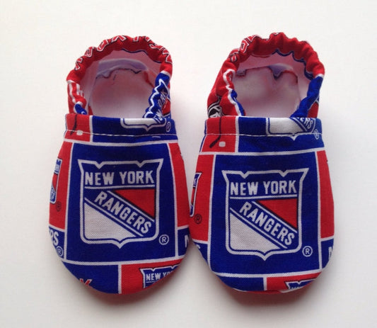 New York Rangers Baby Booties