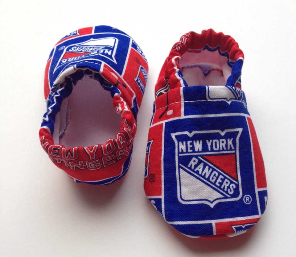 New York Rangers Baby Booties